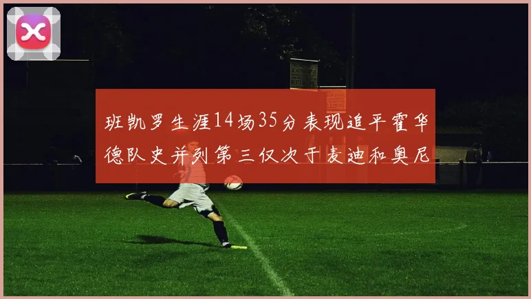 班凯罗生涯14场35分表现追平霍华德队史并列第三仅次于麦迪和奥尼尔